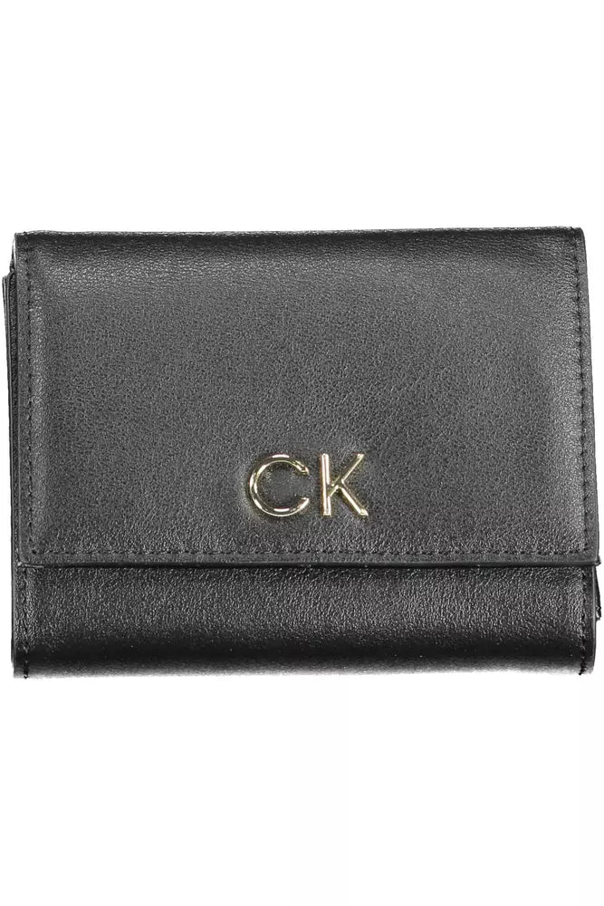 Calvin Klein Black Polyethylene Women Wallet - Luksuslaukut ja asusteet Calvin Klein - Tutustu YVES JAVANNI® 