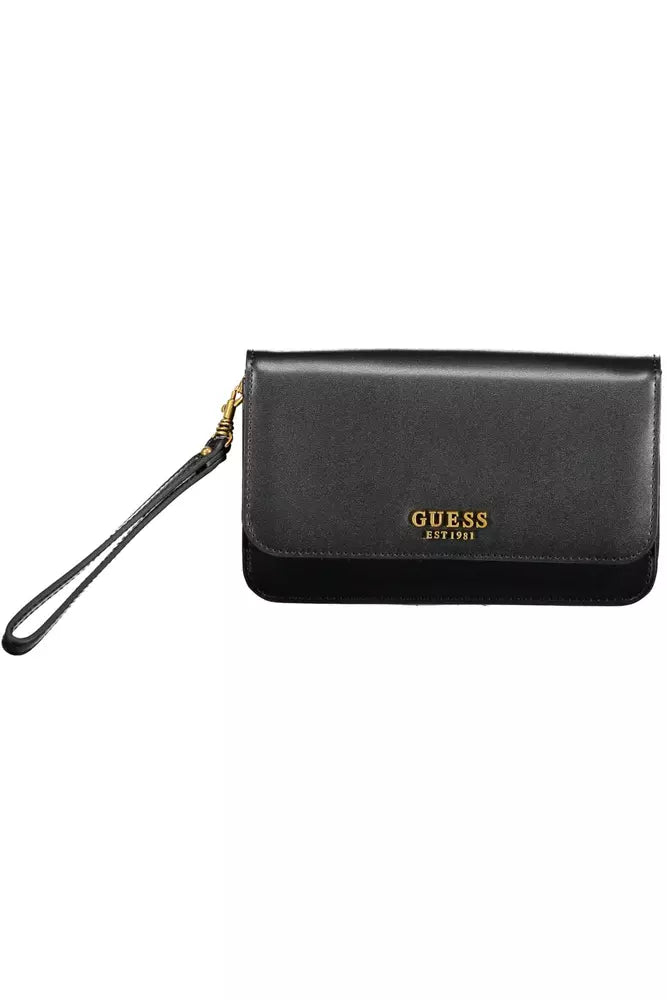 Guess Chic Black Multi-Compartment Wallet - Luksusmuotia Guess Jeans - Tutustu YVES JAVANNI® 