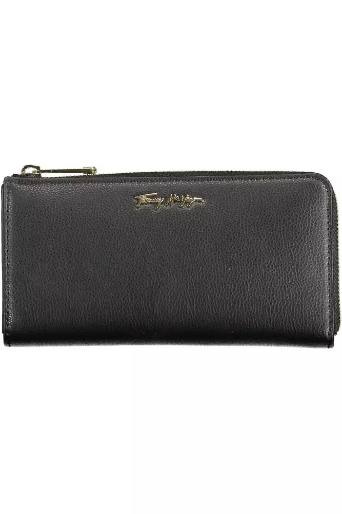 Tommy Hilfiger Black Polyethylene Women Wallet - Luksuslaukut ja asusteet Tommy Hilfiger - Tutustu YVES JAVANNI® 