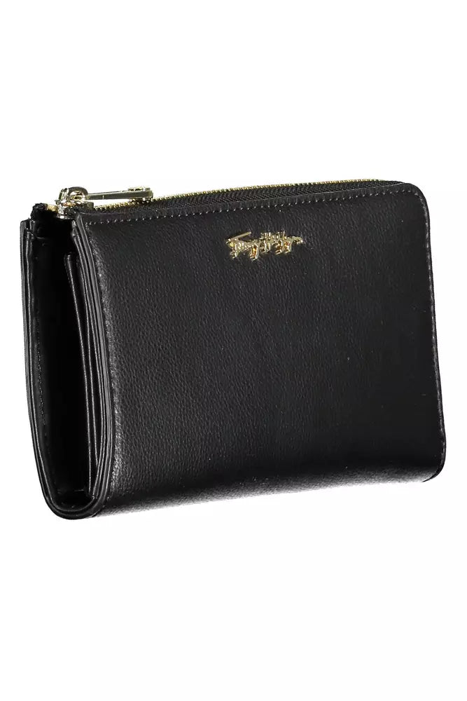 Tommy Hilfiger Black Polyethylene Women Wallet - Luksuslaukut ja asusteet Tommy Hilfiger - Tutustu YVES JAVANNI® 