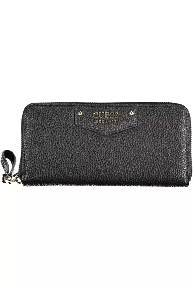 Guess Sleek Black Multi-Compartment Wallet - Luksusmuotia Guess Jeans - Tutustu YVES JAVANNI® 