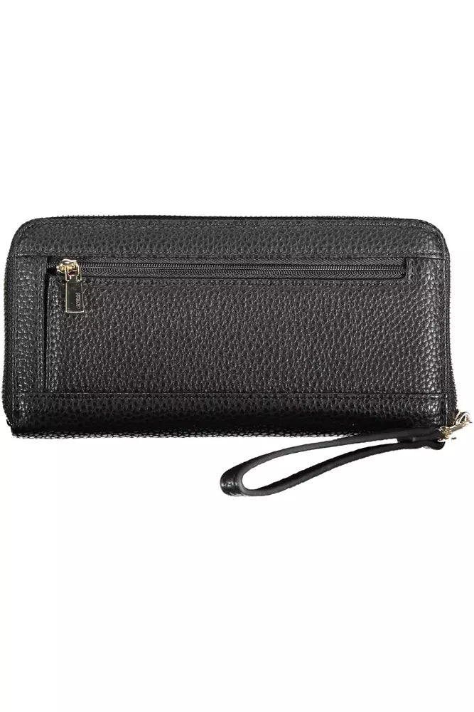 Guess Sleek Black Multi-Compartment Wallet - Luksusmuotia Guess Jeans - Tutustu YVES JAVANNI® 