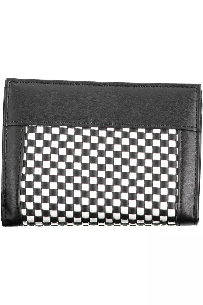 Guess Sleek Black Polyethylene Wallet with Contrasting Details - Luksusmuotia Guess Jeans - Tutustu YVES JAVANNI® 