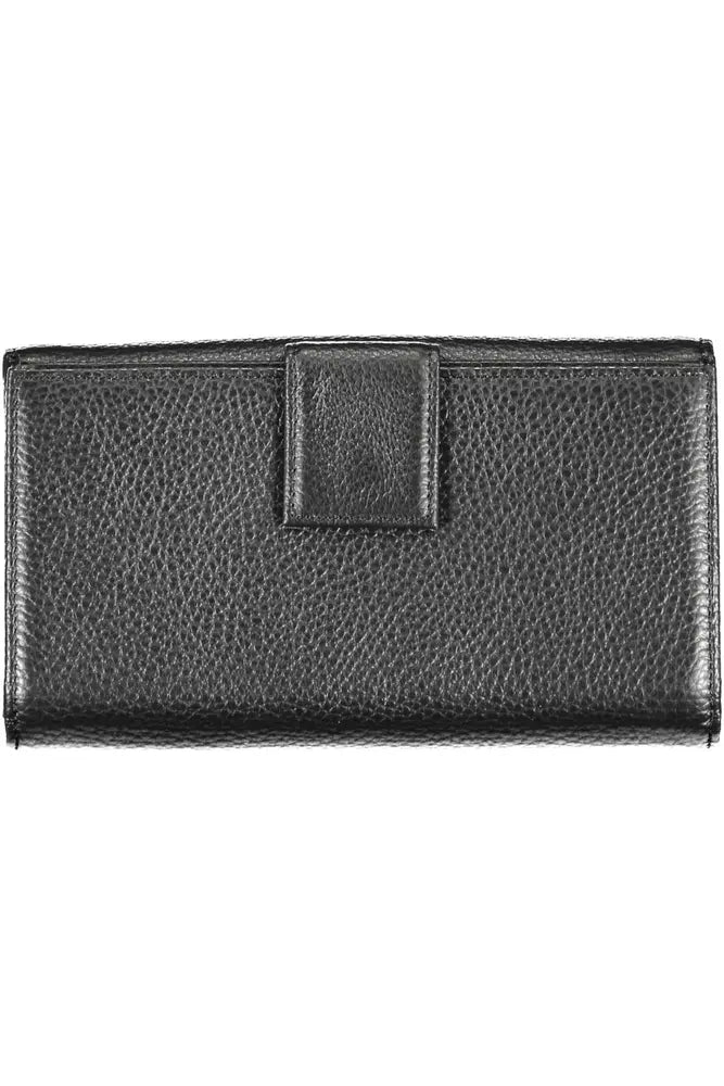 Coccinelle Elegant Dual-Part Leather Wallet in Classic Black - Luksusmuotia Coccinelle - Tutustu YVES JAVANNI® 