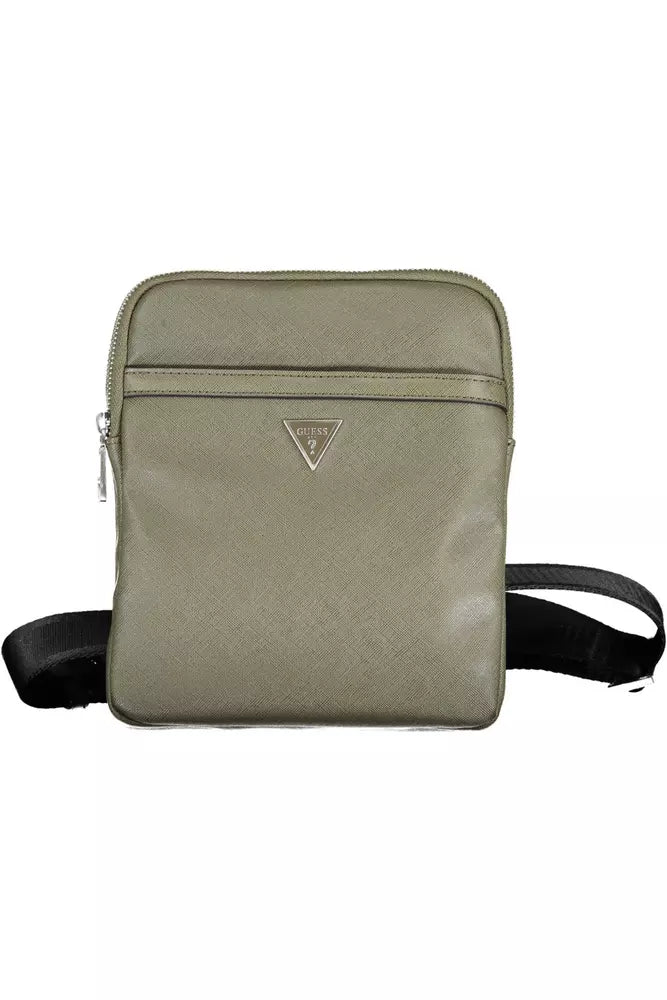 Guess Eco-Conscious Green Shoulder Sling Satchel - Luksusmuotia Guess Jeans - Tutustu YVES JAVANNI® 