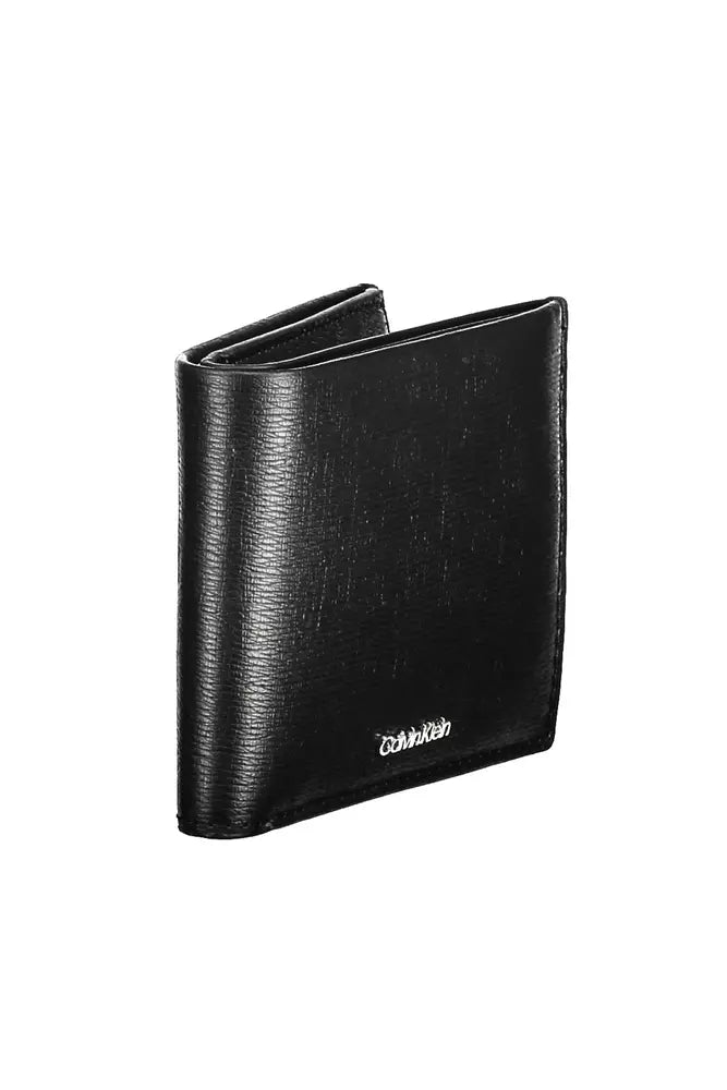 Calvin Klein Black Polyester Men Wallet - Luksuslaukut ja asusteet Calvin Klein - Tutustu YVES JAVANNI® 