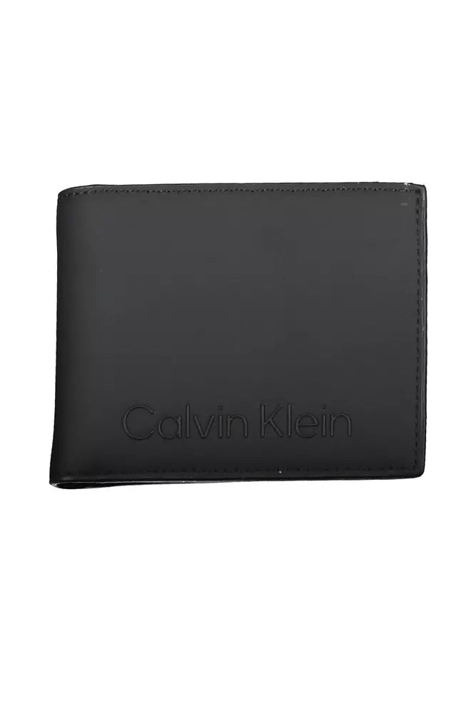 Calvin Klein Black Polyester Men Wallet - Luksuslaukut ja asusteet Calvin Klein - Tutustu YVES JAVANNI® 