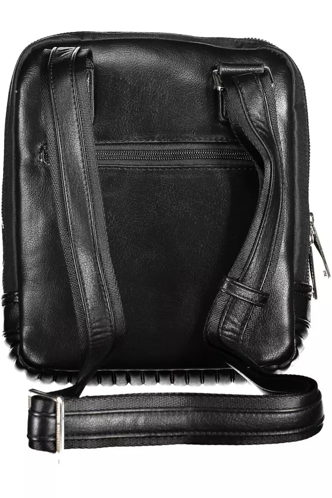 Aeronautica Militare Sleek Black Shoulder Bag - Luksusmuotia Aeronautica Militare - Tutustu YVES JAVANNI® 