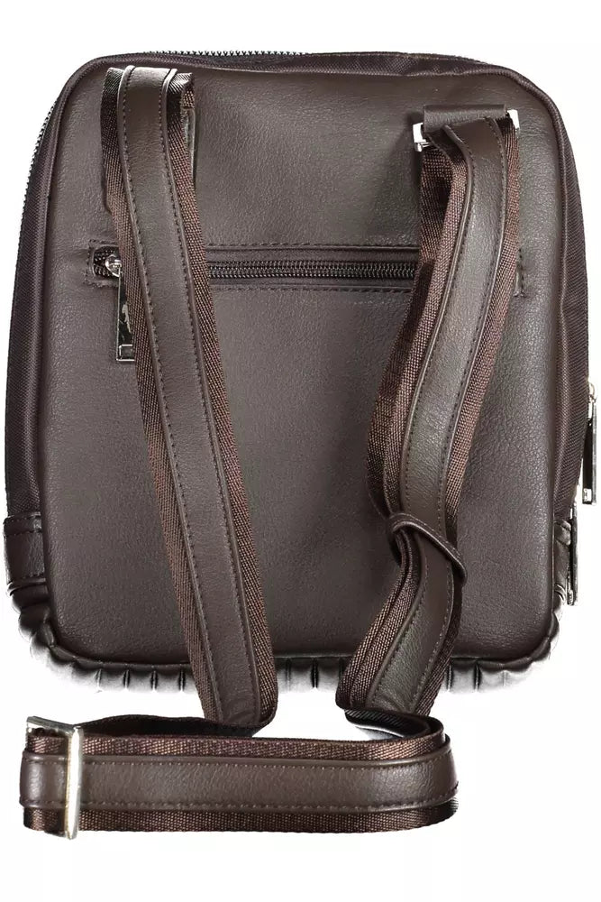 Aeronautica Militare Vintage Brown Shoulder Bag with Refined Details - Luksusmuotia Aeronautica Militare - Tutustu YVES JAVANNI® 