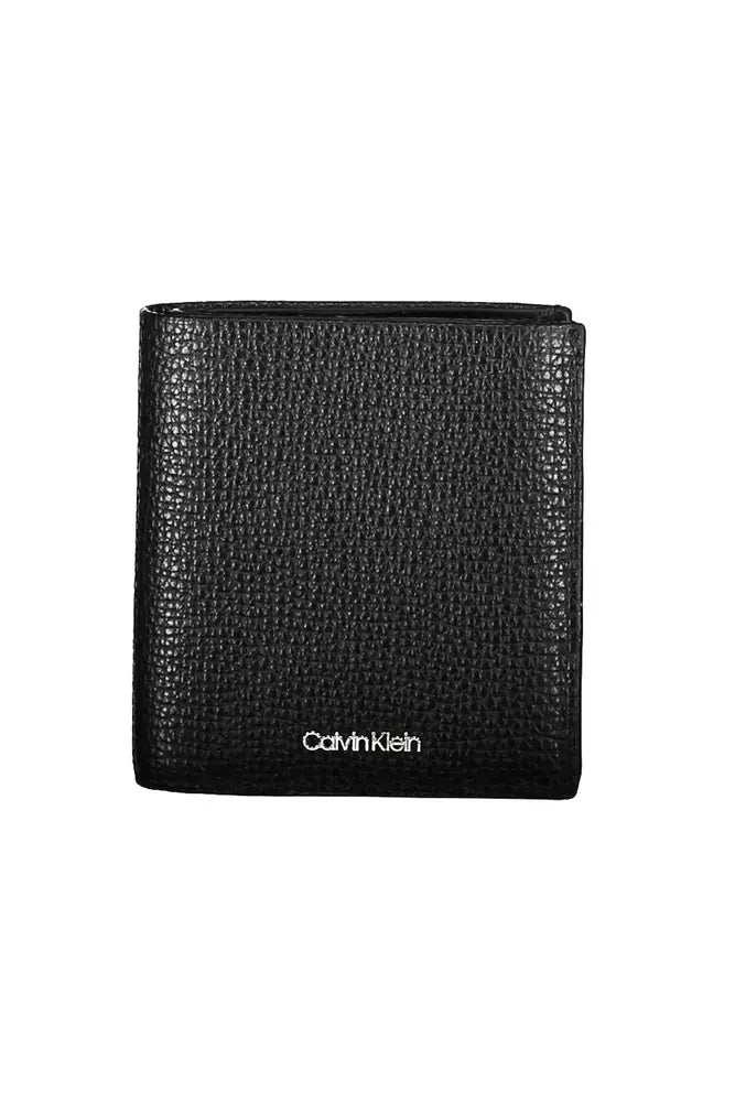 Calvin Klein Black Leather Men Wallet - Luksuslaukut ja asusteet Calvin Klein - Tutustu YVES JAVANNI® 