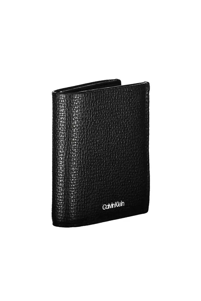 Calvin Klein Black Leather Men Wallet - Luksuslaukut ja asusteet Calvin Klein - Tutustu YVES JAVANNI® 