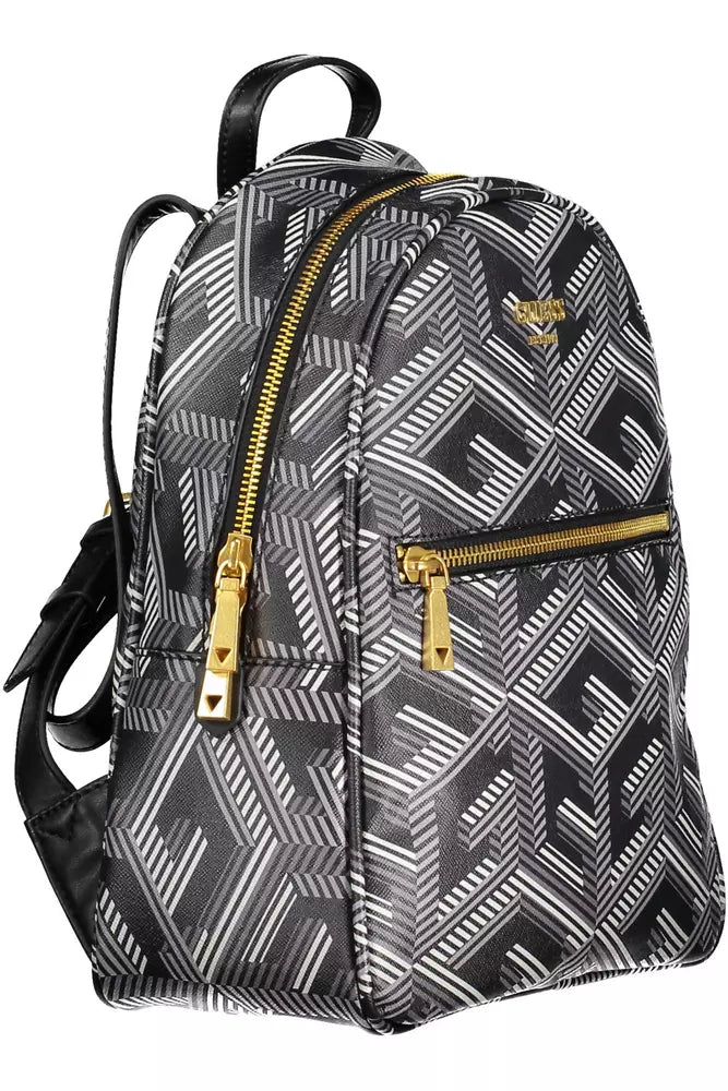 Guess Elegant Black Polyethylene Backpack - Luksusmuotia Guess Jeans - Tutustu YVES JAVANNI® 