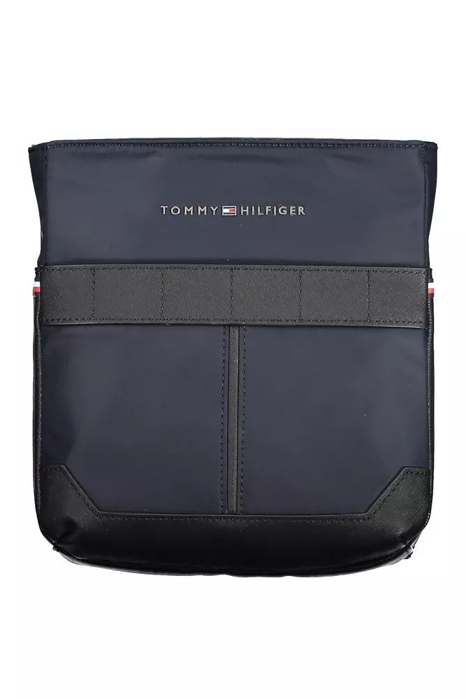 Tommy Hilfiger Blue Polyester Men Shoulder Bag - Luksuslaukut ja asusteet Tommy Hilfiger - Tutustu YVES JAVANNI® 