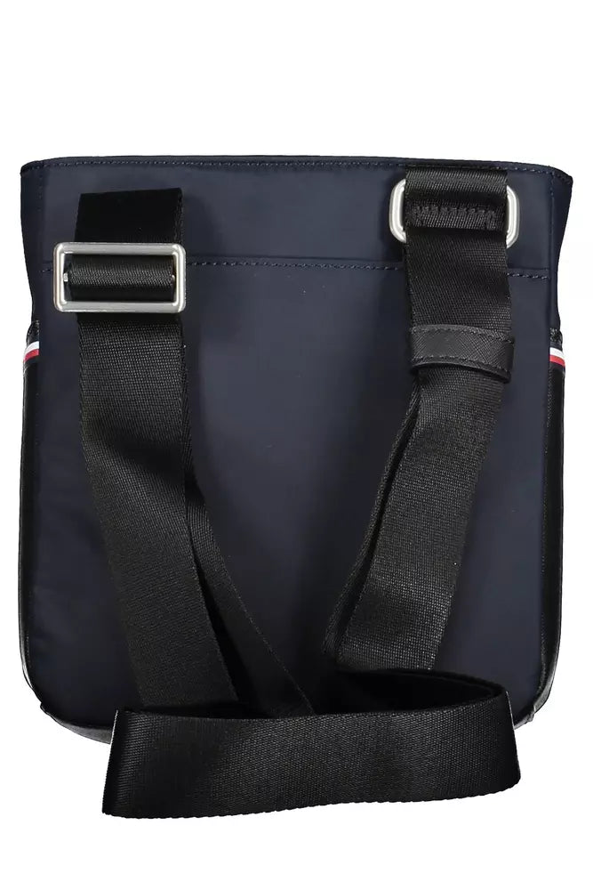 Tommy Hilfiger Blue Polyester Men Shoulder Bag - Luksuslaukut ja asusteet Tommy Hilfiger - Tutustu YVES JAVANNI® 