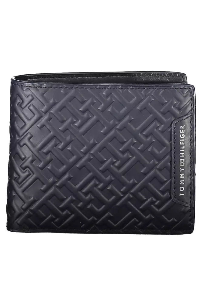 Tommy Hilfiger Blue Leather Men Wallet - Luksuslaukut ja asusteet Tommy Hilfiger - Tutustu YVES JAVANNI® 