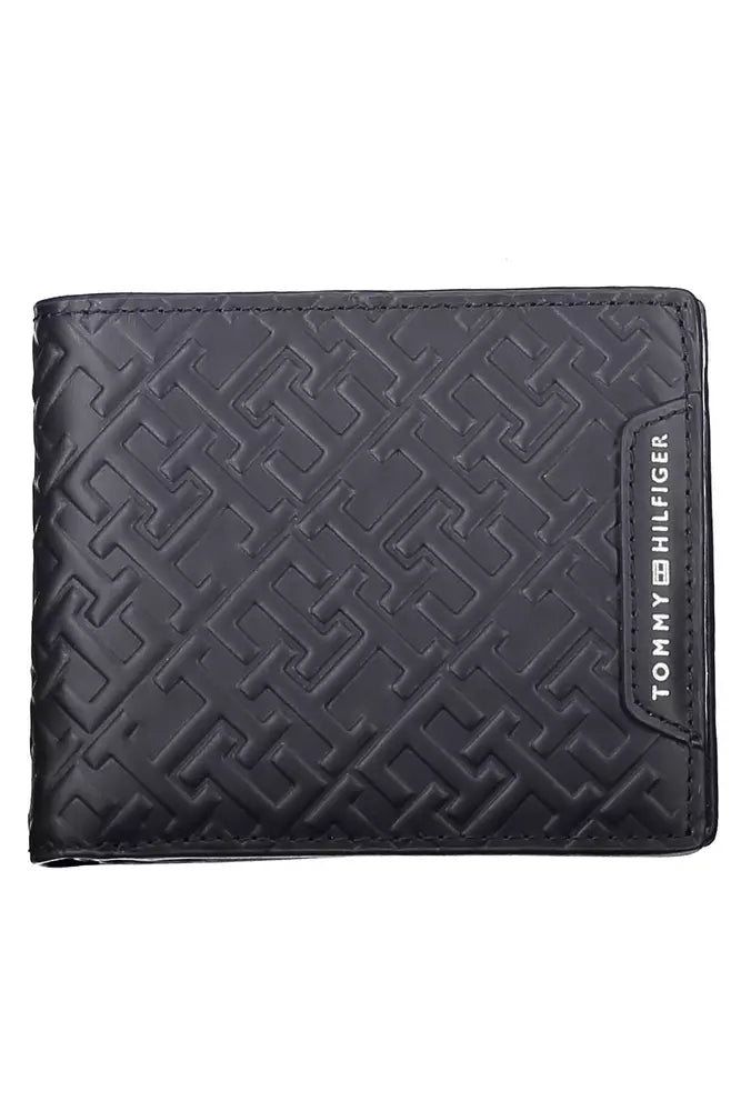 Tommy Hilfiger Blue Leather Men Wallet - Luksuslaukut ja asusteet Tommy Hilfiger - Tutustu YVES JAVANNI® 