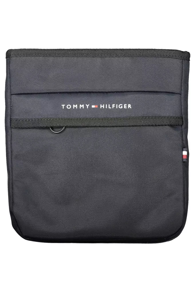 Tommy Hilfiger Blue Polyester Men Shoulder Bag - Luksuslaukut ja asusteet Tommy Hilfiger - Tutustu YVES JAVANNI® 