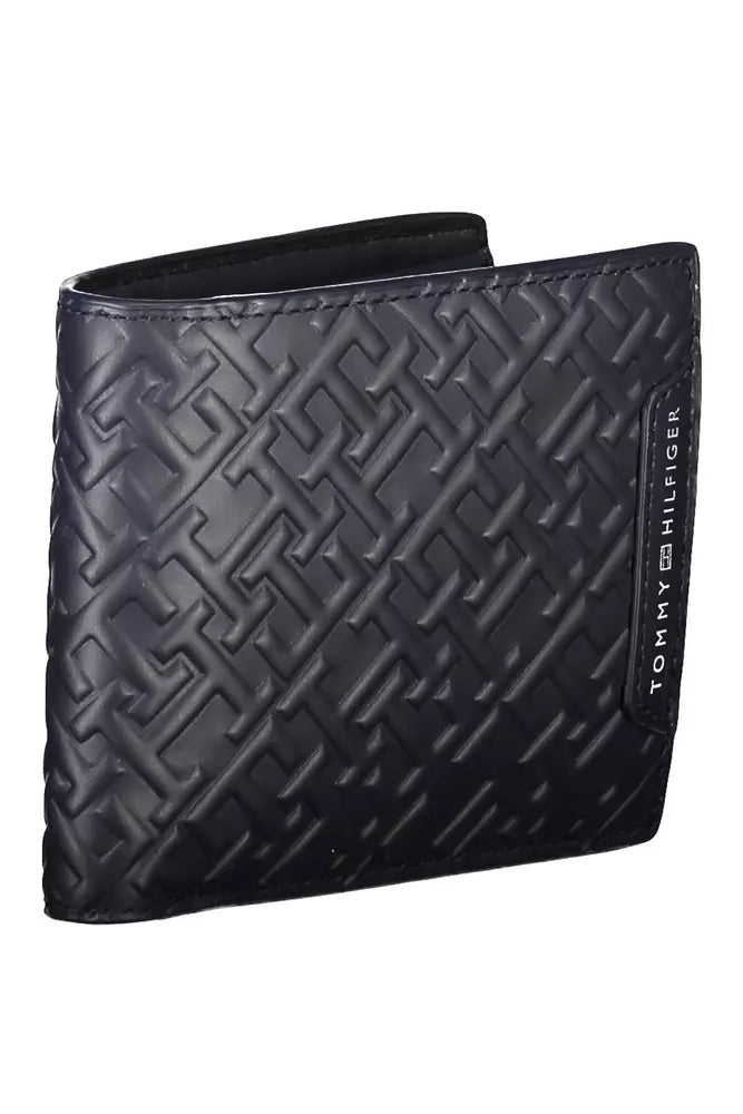 Tommy Hilfiger Blue Leather Men Wallet - Luksuslaukut ja asusteet Tommy Hilfiger - Tutustu YVES JAVANNI® 