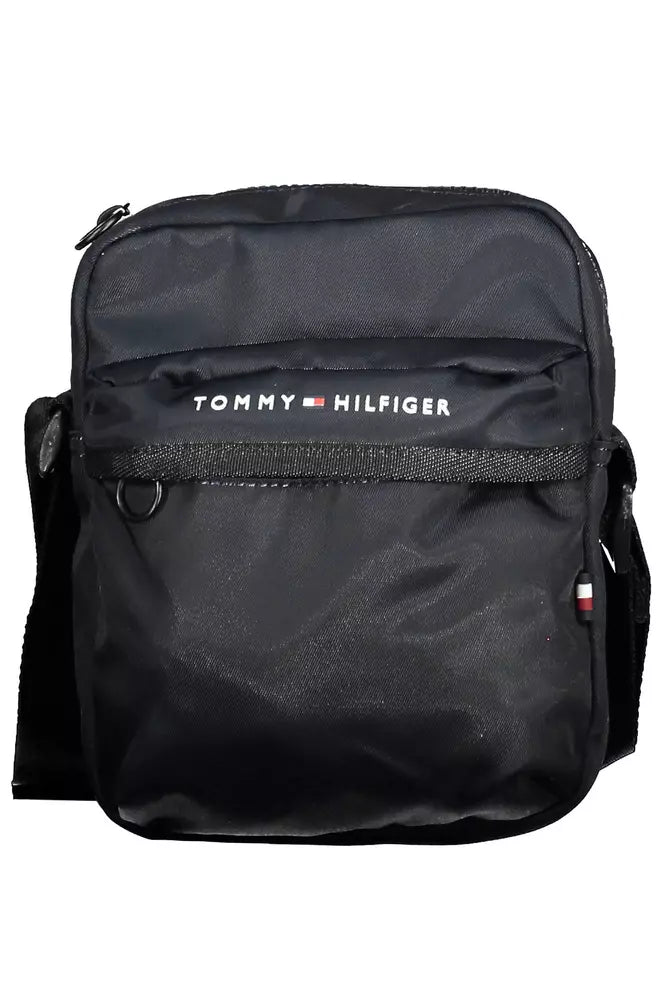 Tommy Hilfiger Blue Polyester Men Shoulder Bag - Luksuslaukut ja asusteet Tommy Hilfiger - Tutustu YVES JAVANNI® 