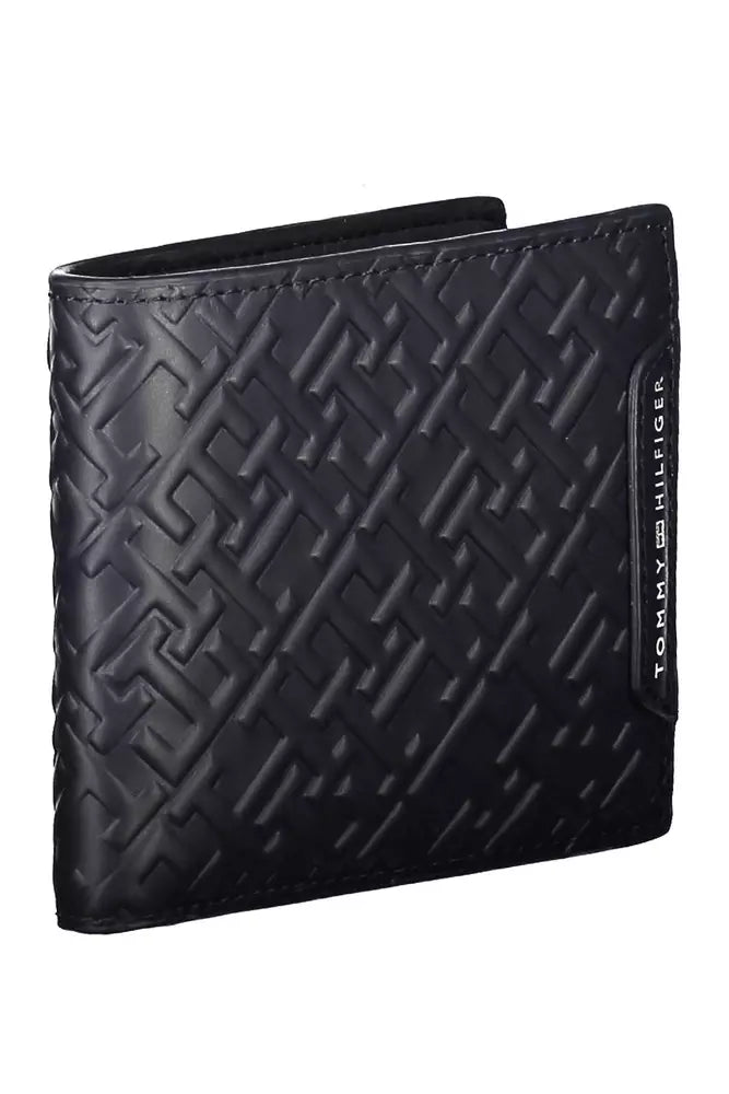 Tommy Hilfiger Blue Leather Men Wallet - Luksuslaukut ja asusteet Tommy Hilfiger - Tutustu YVES JAVANNI® 