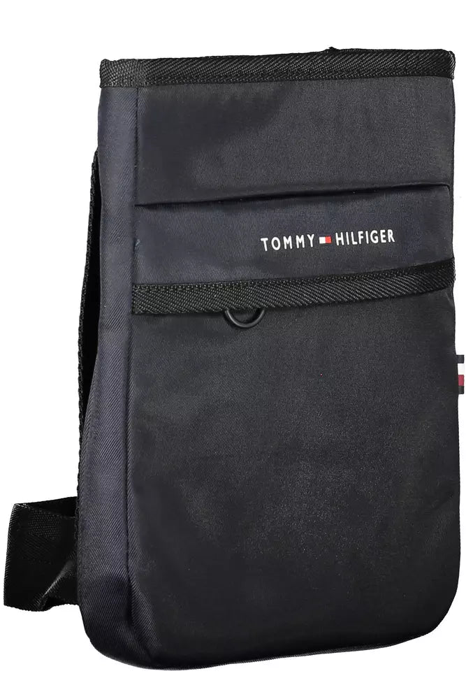 Tommy Hilfiger Blue Polyester Men Shoulder Bag - Luksuslaukut ja asusteet Tommy Hilfiger - Tutustu YVES JAVANNI® 