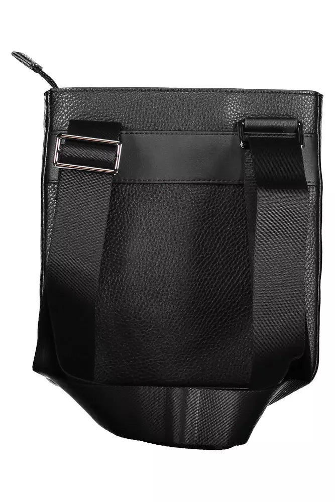 Tommy Hilfiger Black Polyethylene Men Shoulder Bag - Luksuslaukut ja asusteet Tommy Hilfiger - Tutustu YVES JAVANNI® 