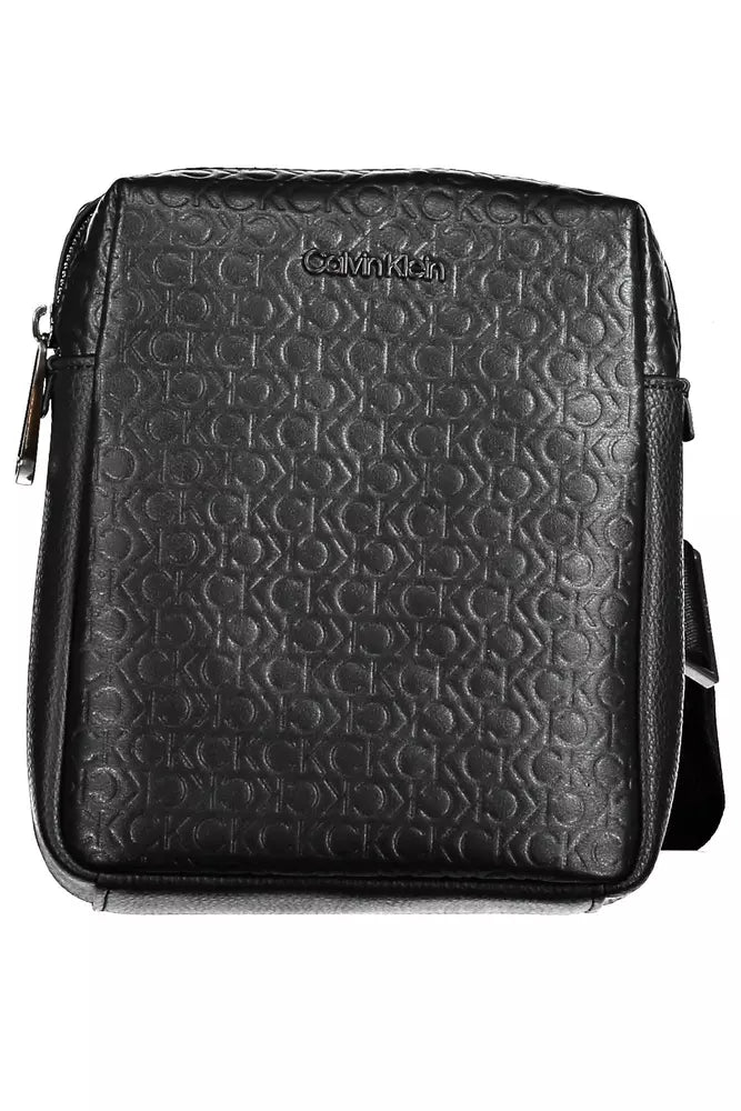 Calvin Klein Black Polyester Men Shoulder Bag - Luksuslaukut ja asusteet Calvin Klein - Tutustu YVES JAVANNI® 