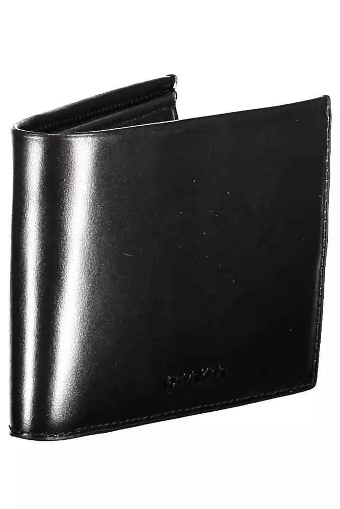 Calvin Klein Black Leather Men Wallet - Luksuslaukut ja asusteet Calvin Klein - Tutustu YVES JAVANNI® 