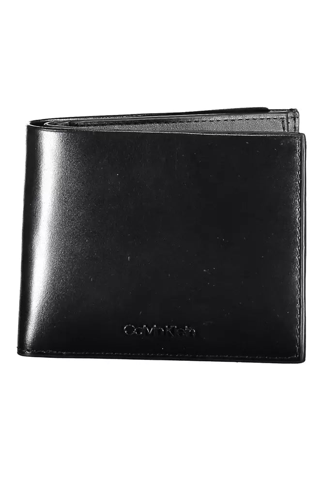 Calvin Klein Black Leather Men Wallet - Luksuslaukut ja asusteet Calvin Klein - Tutustu YVES JAVANNI® 