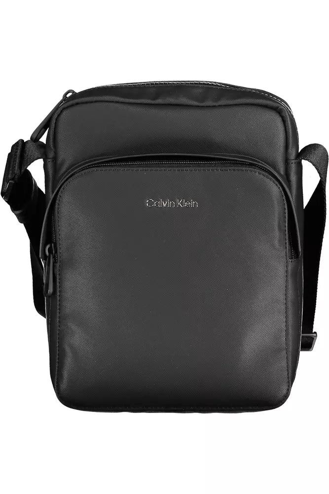 Calvin Klein Black Polyester Men Shoulder Bag - Luksuslaukut ja asusteet Calvin Klein - Tutustu YVES JAVANNI® 