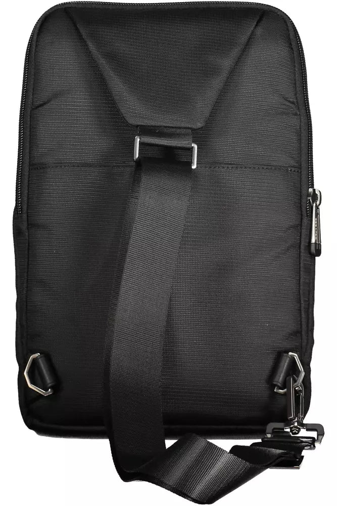 Piquadro Black RPET Men Shoulder Bag - Luksuslaukut ja asusteet Piquadro - Tutustu YVES JAVANNI® 