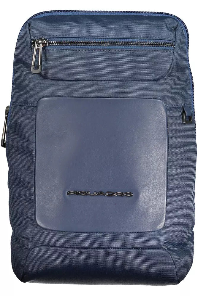 Piquadro Eco-Friendly Chic Blue Shoulder Bag - Luksusmuotia Piquadro - Tutustu YVES JAVANNI® 