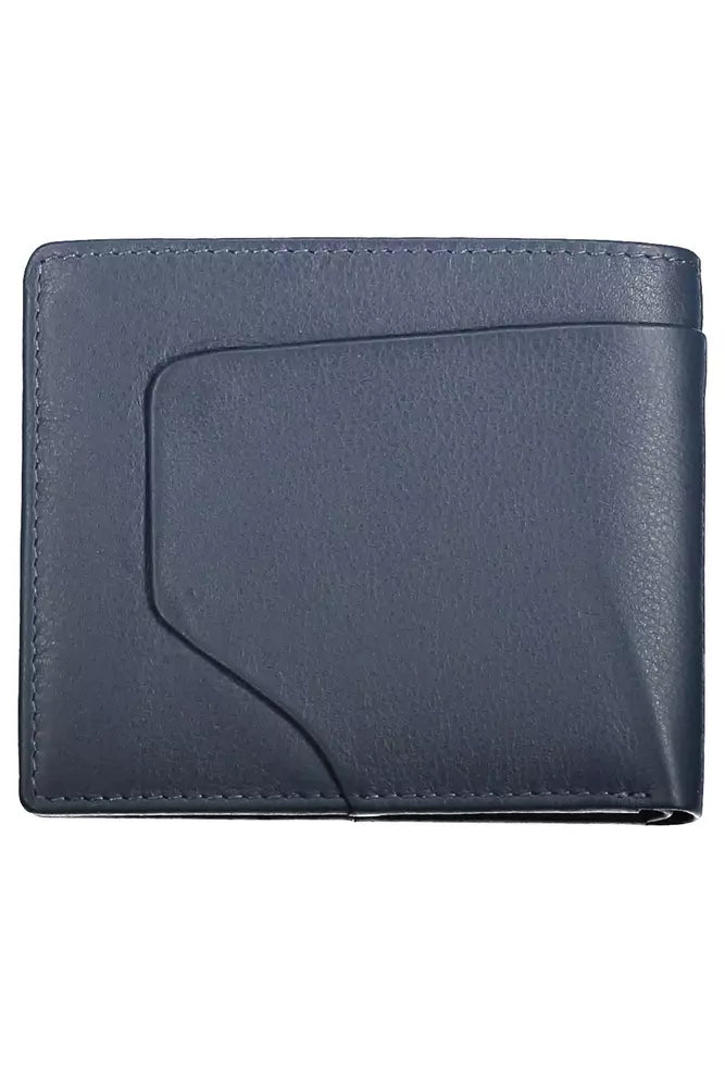 Piquadro Sleek Dual-Compartment Leather Wallet with RFID Block - Luksusmuotia Piquadro - Tutustu YVES JAVANNI® 