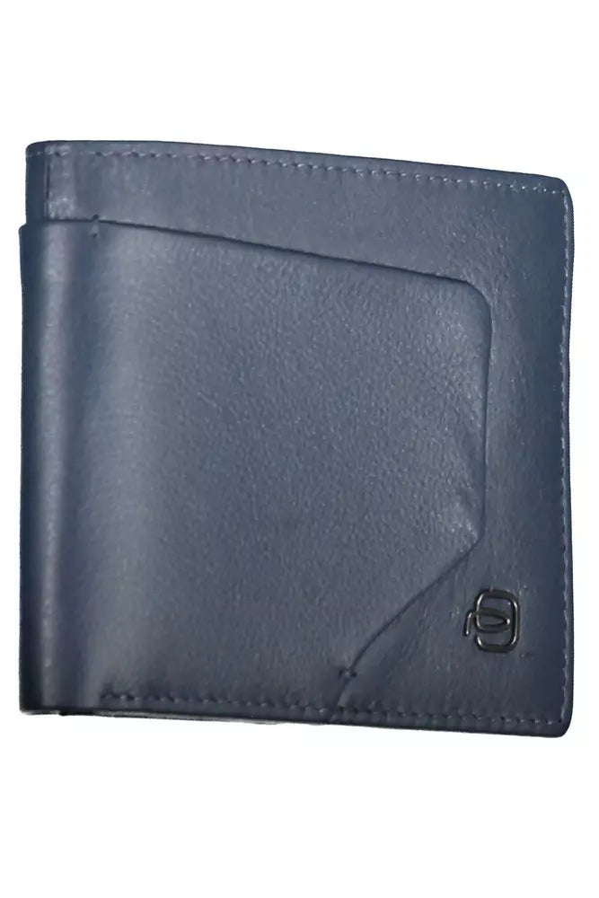 Piquadro Sleek Dual-Compartment Leather Wallet with RFID Block - Luksusmuotia Piquadro - Tutustu YVES JAVANNI® 