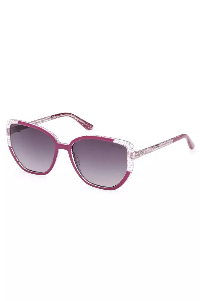 Guess Jeans Chic Purple Square Frame Sunglasses - Luksusmuotia Guess Jeans - Tutustu YVES JAVANNI® 