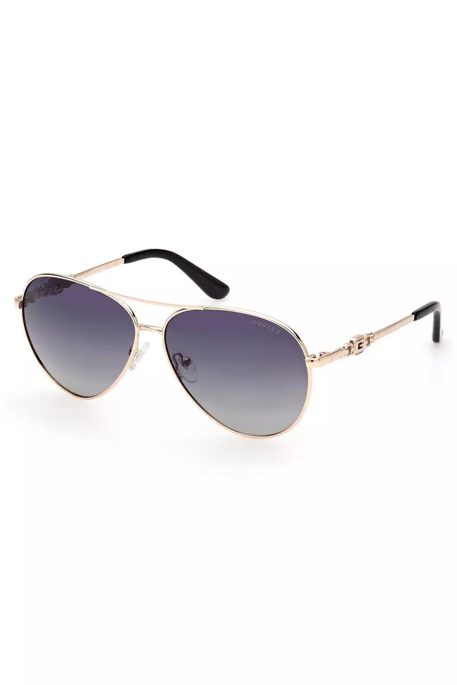 Guess Chic Teardrop Metal Frame Sunglasses - Luksusmuotia Guess Jeans - Tutustu YVES JAVANNI® 