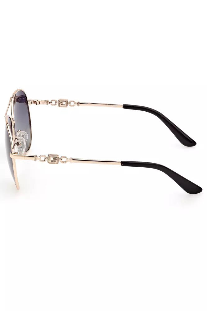 Guess Chic Teardrop Metal Frame Sunglasses - Luksusmuotia Guess Jeans - Tutustu YVES JAVANNI® 