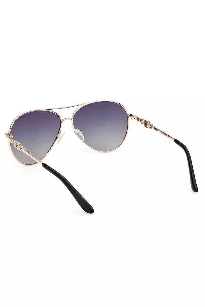 Guess Chic Teardrop Metal Frame Sunglasses - Luksusmuotia Guess Jeans - Tutustu YVES JAVANNI® 