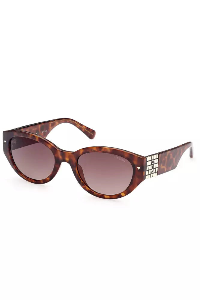 Guess Jeans Chic Teardrop Brown Lens Sunglasses - Luksusmuotia Guess Jeans - Tutustu YVES JAVANNI® 