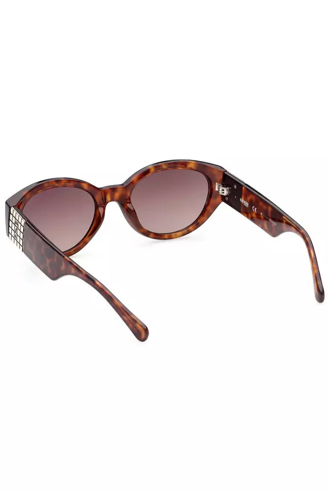 Guess Jeans Chic Teardrop Brown Lens Sunglasses - Luksusmuotia Guess Jeans - Tutustu YVES JAVANNI® 