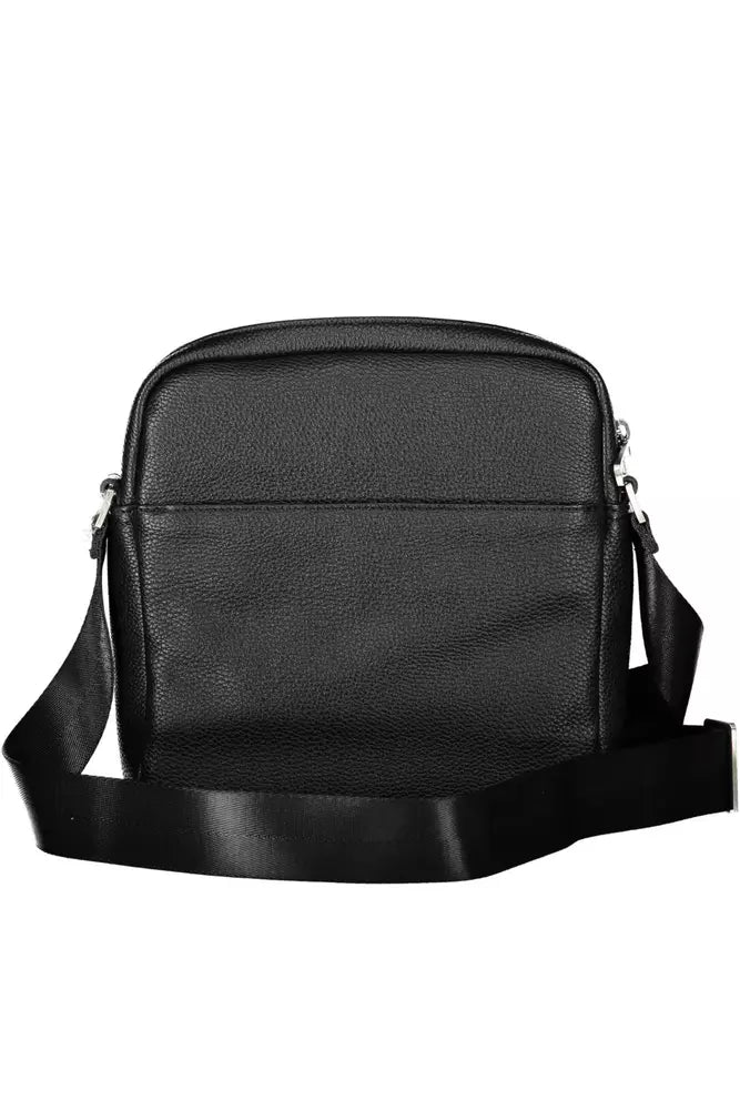 Guess Sleek Black Shoulder Bag with Logo Detail - Luksusmuotia Guess Jeans - Tutustu YVES JAVANNI® 