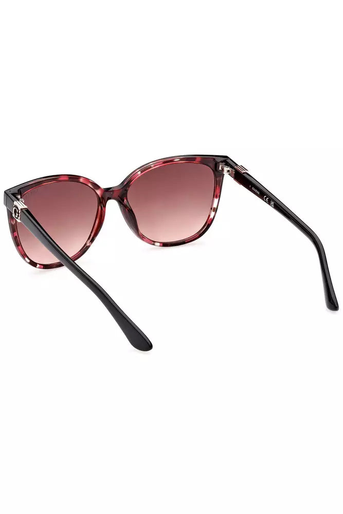 Guess Jeans Chic Square Frame Sunglasses with Contrast Details - Luksusmuotia Guess Jeans - Tutustu YVES JAVANNI® 