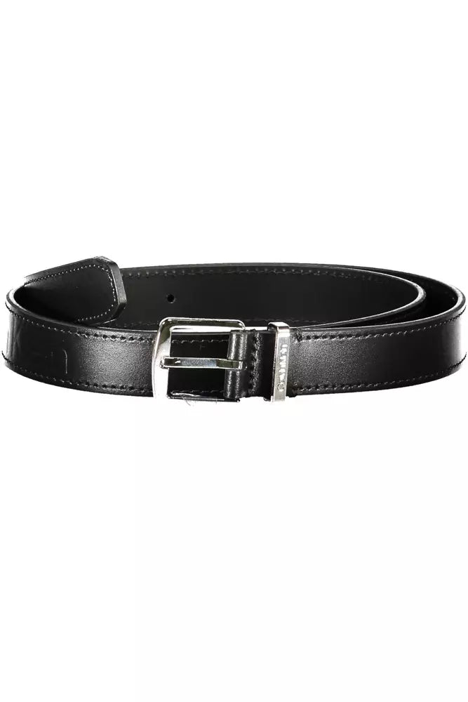 Calvin Klein Black Leather Women Belt - Luksuslaukut ja asusteet Calvin Klein - Tutustu YVES JAVANNI® 