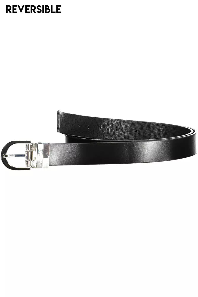 Calvin Klein Black Polyester Women Belt - Luksuslaukut ja asusteet Calvin Klein - Tutustu YVES JAVANNI® 