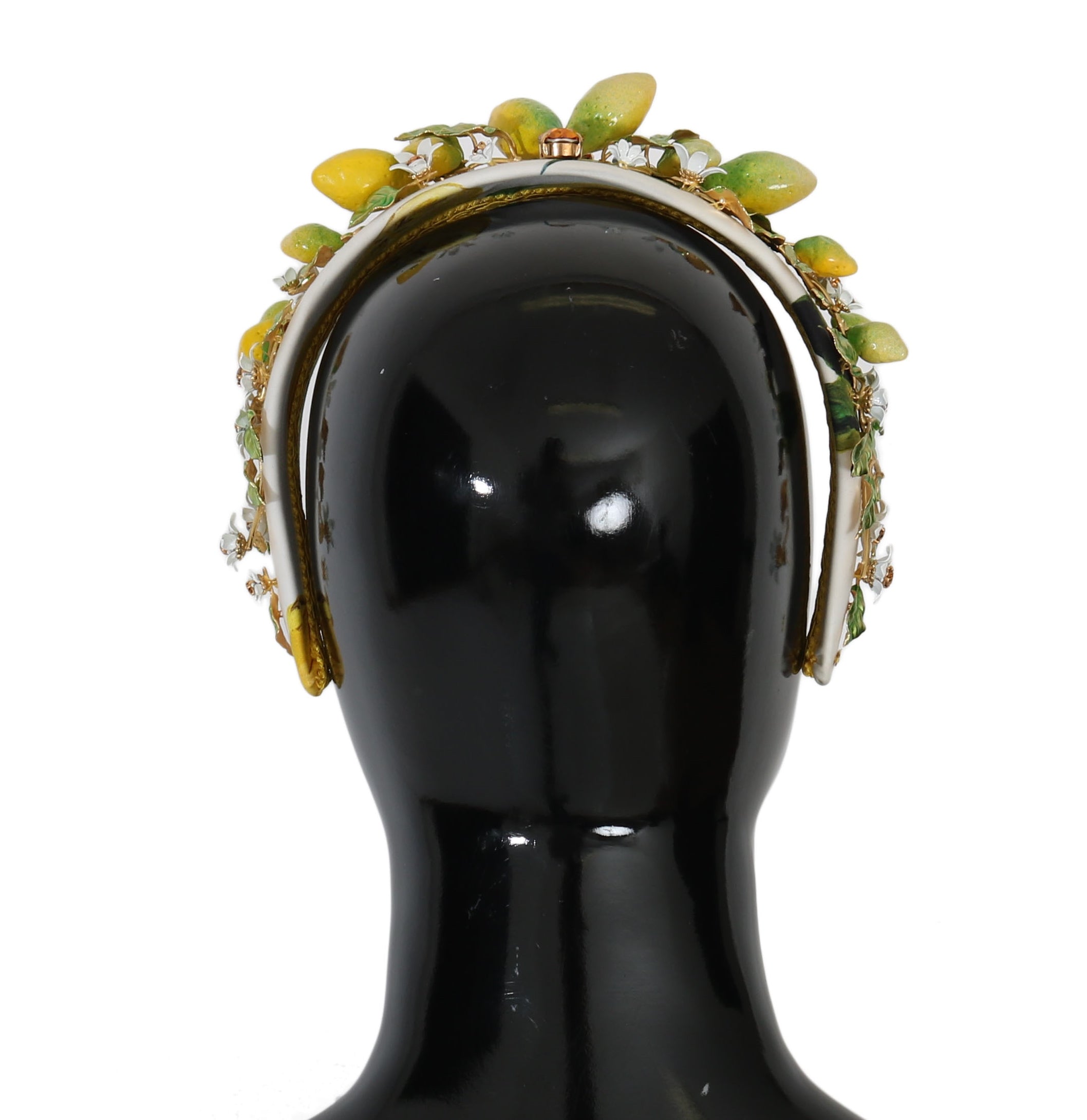 Dolce & Gabbana Sicilian Lemon Crystal Diadem Tiara - Luksuslaukut ja asusteet Dolce & Gabbana - Tutustu YVES JAVANNI® 