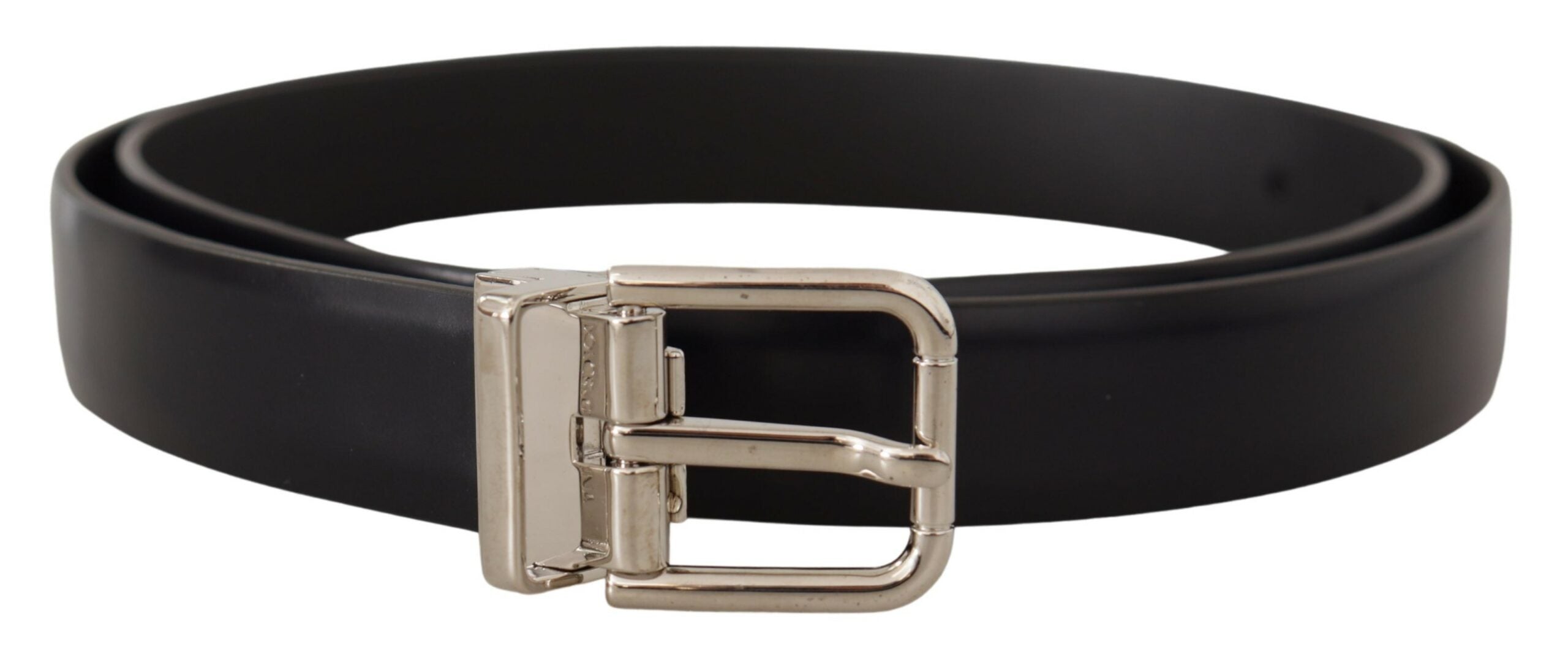 Dolce & Gabbana Elegant Leather Belt with Metal Buckle - Luksusmuotia Dolce & Gabbana - Tutustu YVES JAVANNI® 