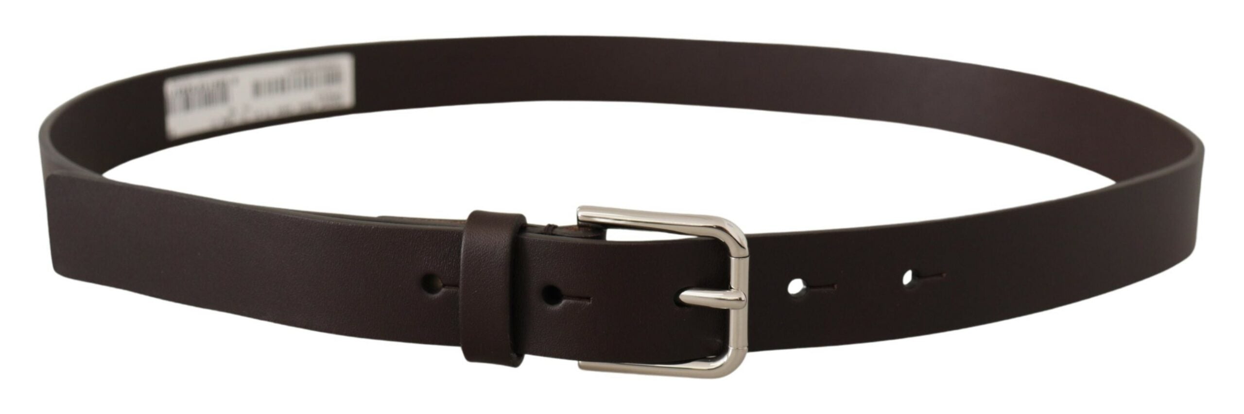 Dolce & Gabbana Elegant Leather Belt With Logo Buckle - Luksusmuotia Dolce & Gabbana - Tutustu YVES JAVANNI® 