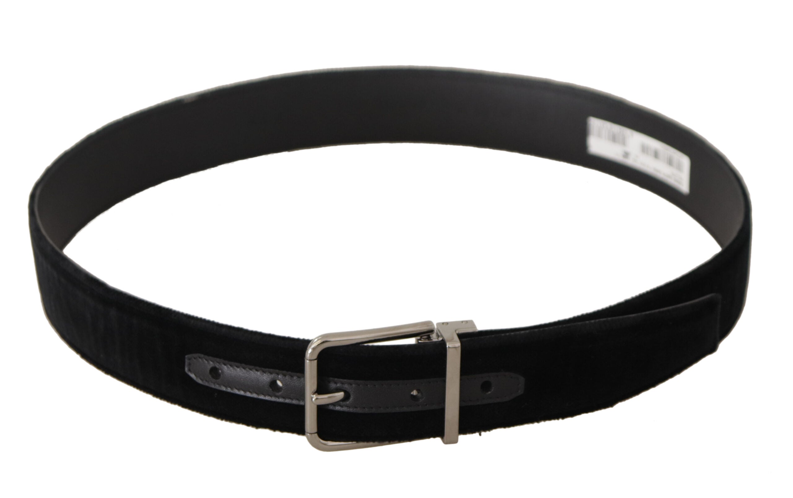 Dolce & Gabbana Sophisticated Velvet Leather Belt - Luksusmuotia Dolce & Gabbana - Tutustu YVES JAVANNI® 