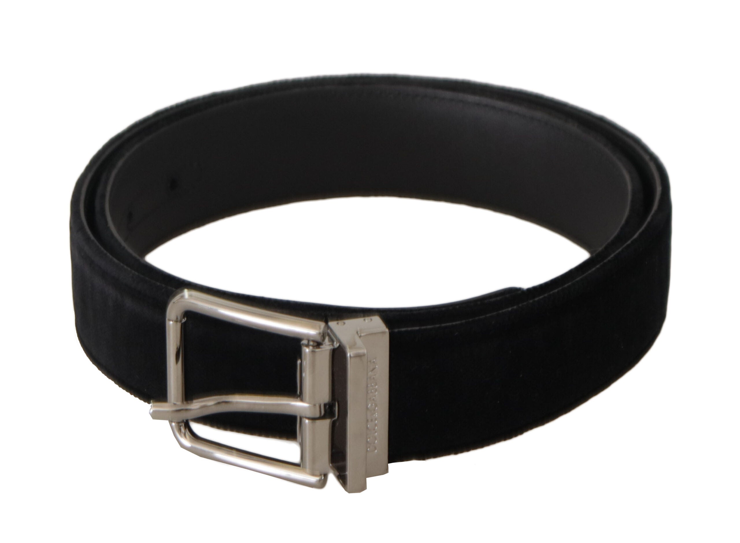 Dolce & Gabbana Sophisticated Velvet Leather Belt - Luksusmuotia Dolce & Gabbana - Tutustu YVES JAVANNI® 