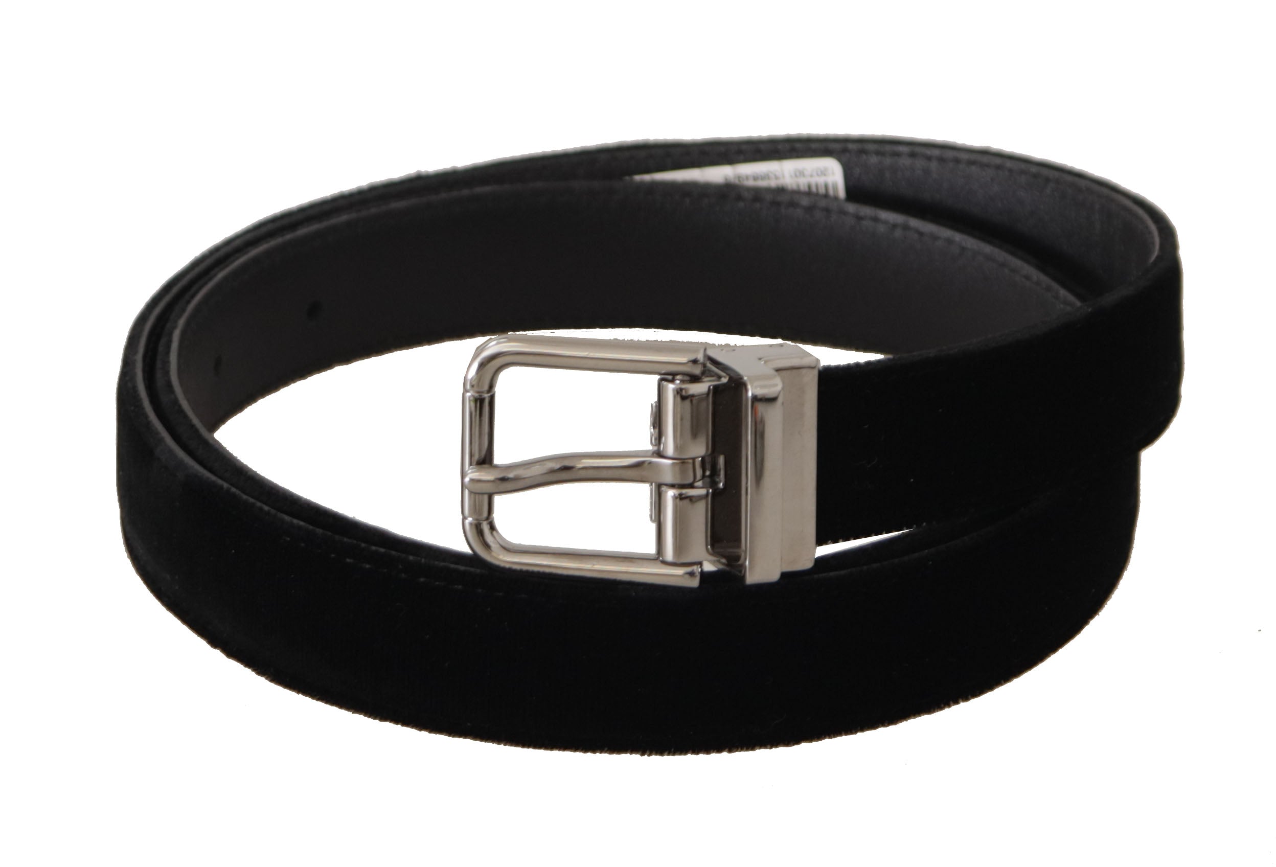 Dolce & Gabbana Elegant Velvet Designer Belt - Luksusmuotia Dolce & Gabbana - Tutustu YVES JAVANNI® 